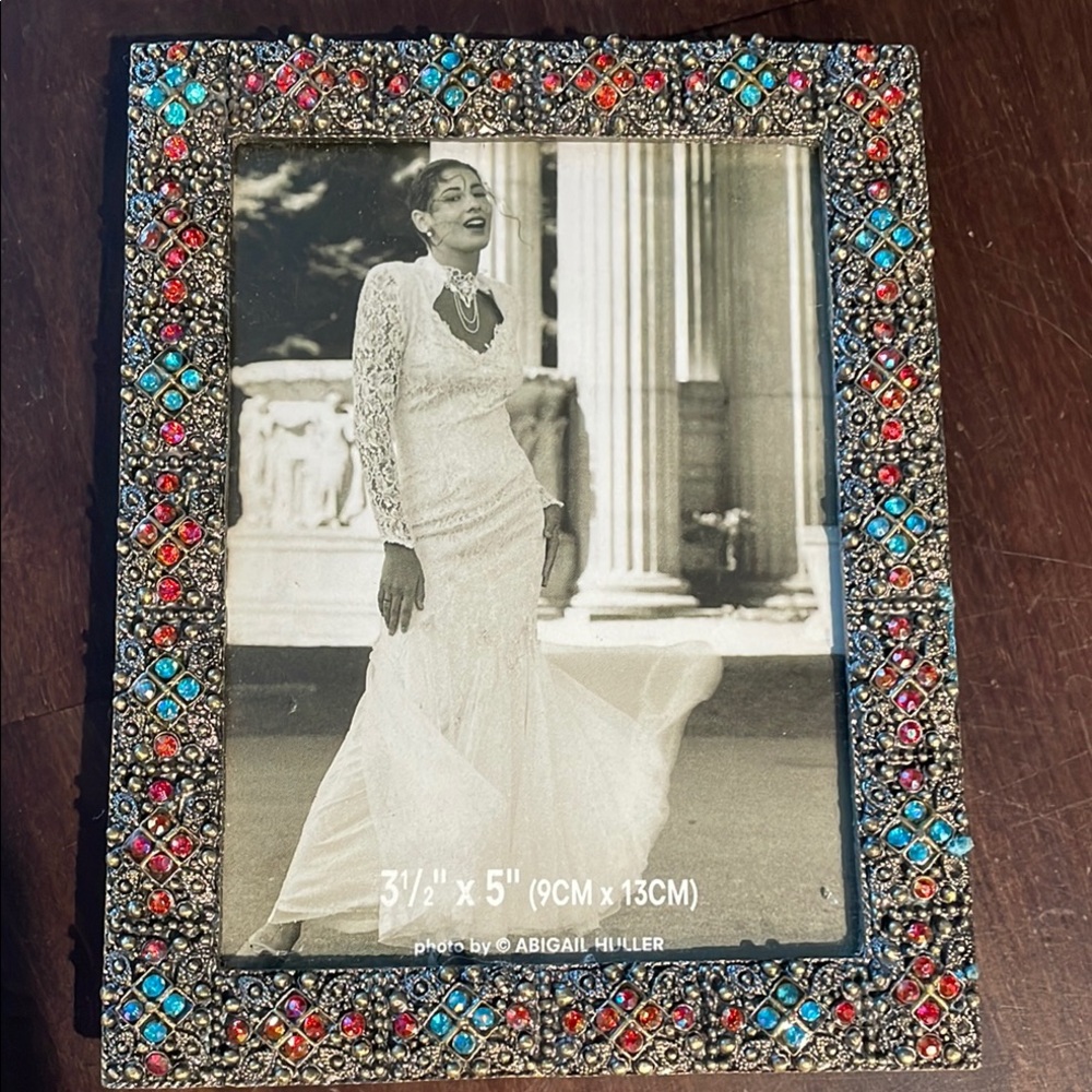 Colorful Beaded Photo Frame - Picture 6 of 7